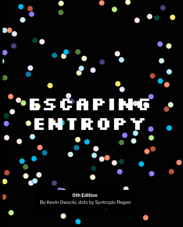 escaping entropy — 0th edition cover
